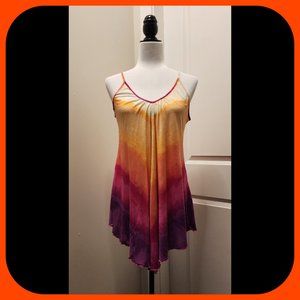 IN BLOOM BY JONQUIL || Colourful Tie Dye Chemise (SIZE M)